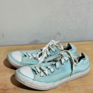Converse Light Blue Sneakers